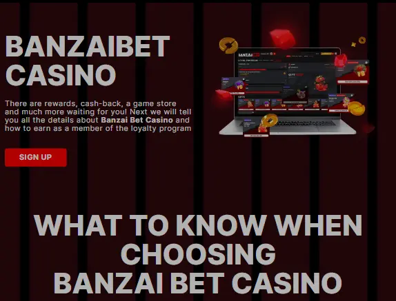 Casino Banzai Joue et gagne des prix réels